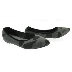 Jellypop Champs Gray Camouflage Slip On Flats - Women's Size 8 - Casual Comfort